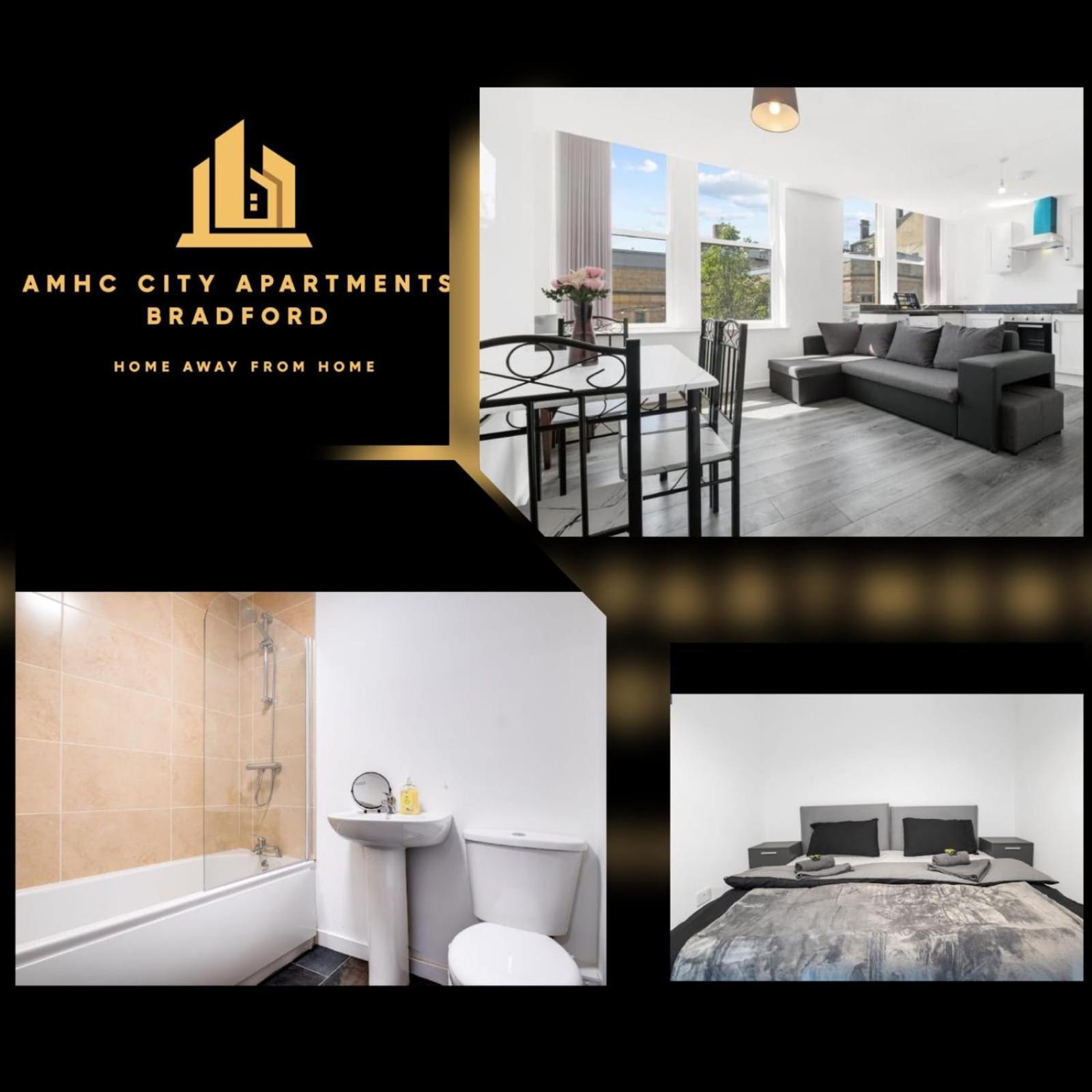 Amhc City Apartments Bradford City Centre One & Two Bedroom Apartments, 24 Hours Express Self Check In, Long Stay Contractors Welcome, Paid Parking Available Nearby Exteriér fotografie